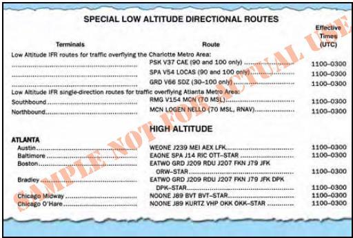 Preferred IFR Routes